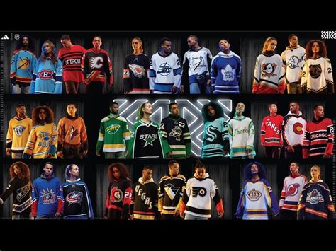 Adidas retro hockey jerseys